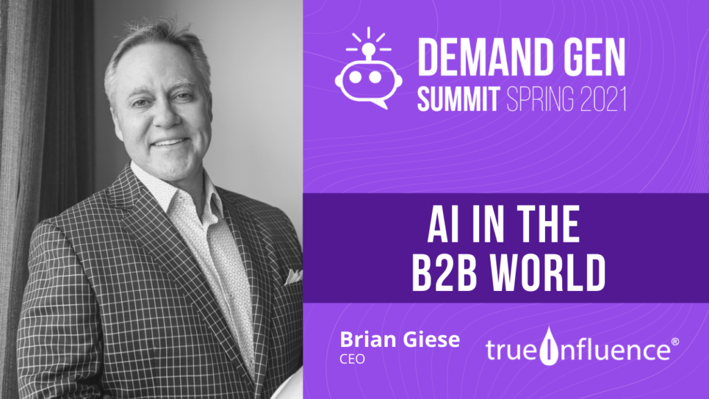 brian giese ai in the b2b world contact data