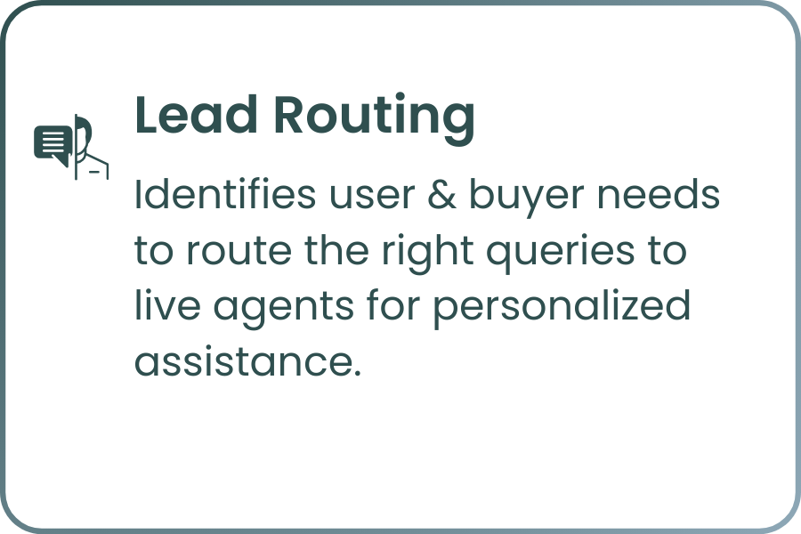 Chatbots Lead routing
