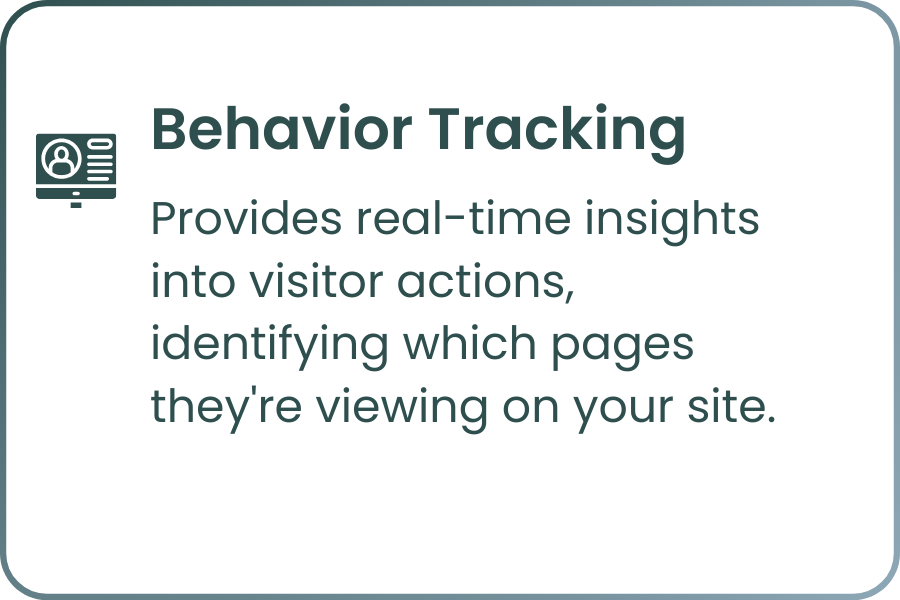 Real-Time Tracking behavior tracking
